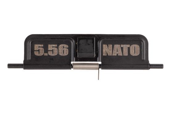 Guntec USA 5.56 NATO marked ejection port dust cover.